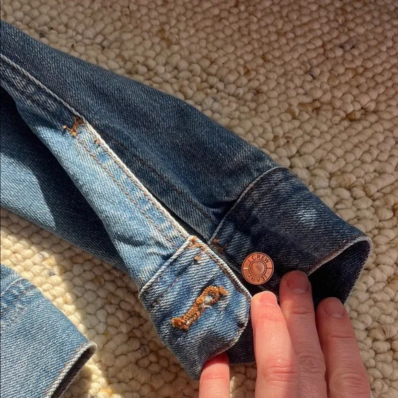 J. Crew Blue Jean Jacket - Picture 7 of 11